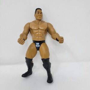 WWE The Rock Action Figure 1996 Titan Sports Mattel‎ Collectible Toy Wrestler